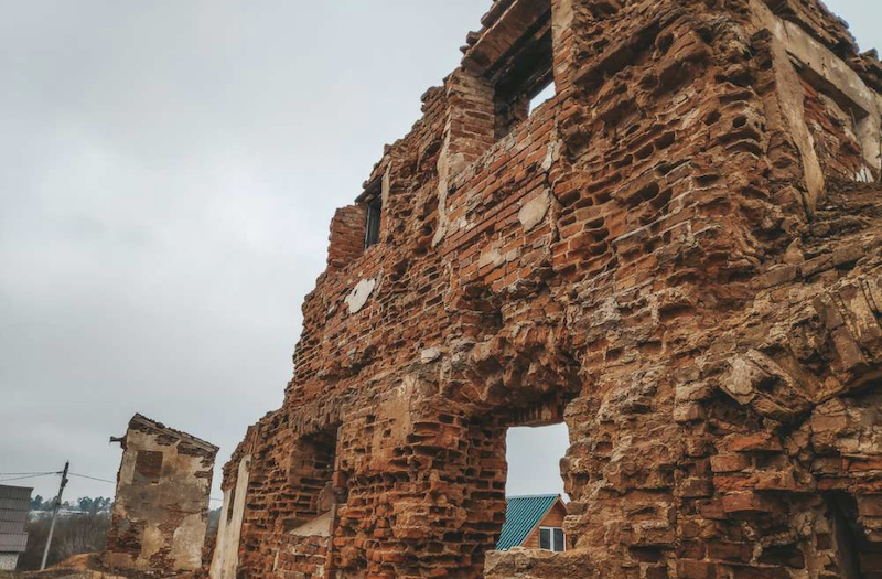 Руины Борисовского замка