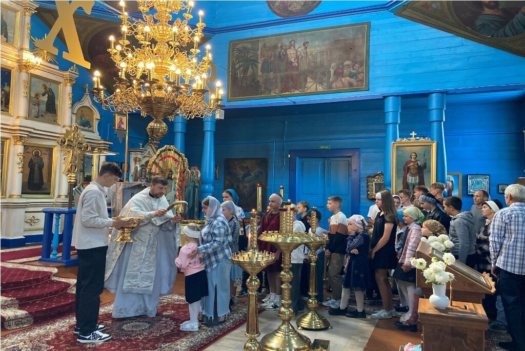 Церковь Святого Луки в деревне Домачево