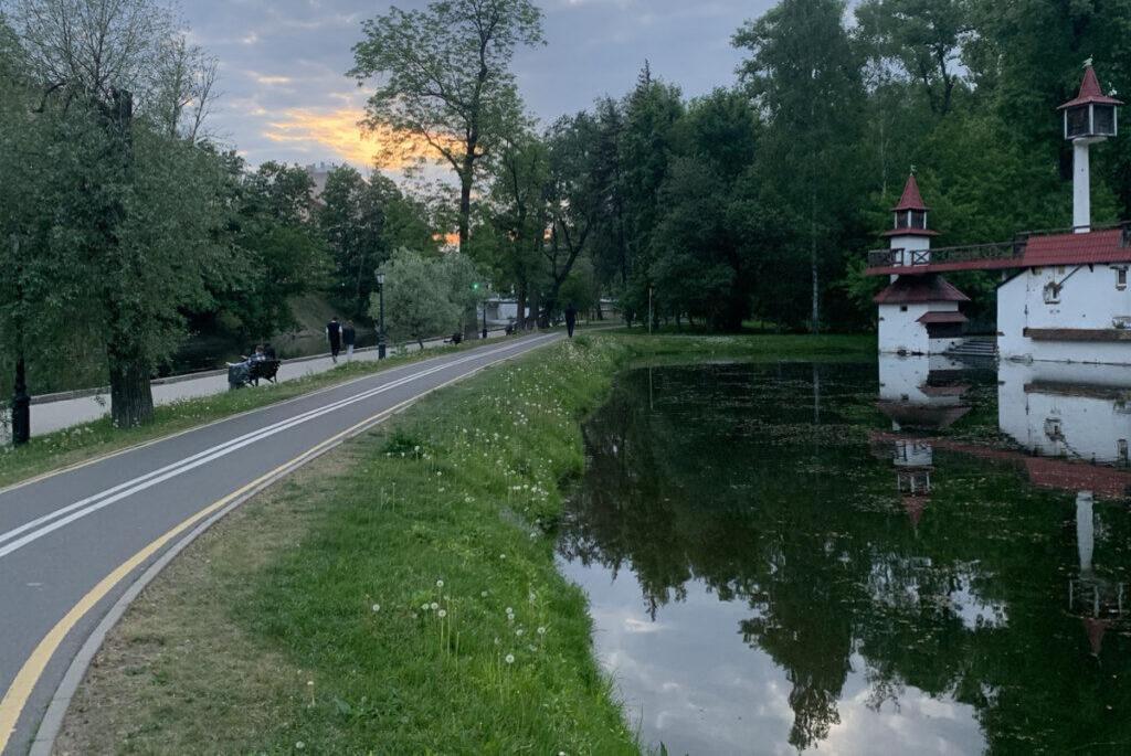 Главная минская велодорожка от Дроздов до Чижовки
