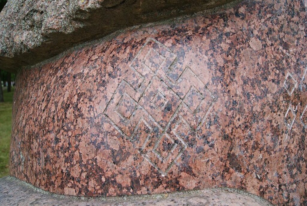 Сад камней в Сморгони