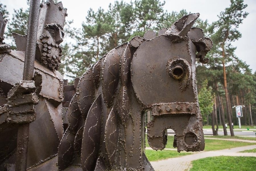 странствующий король в Солигорске