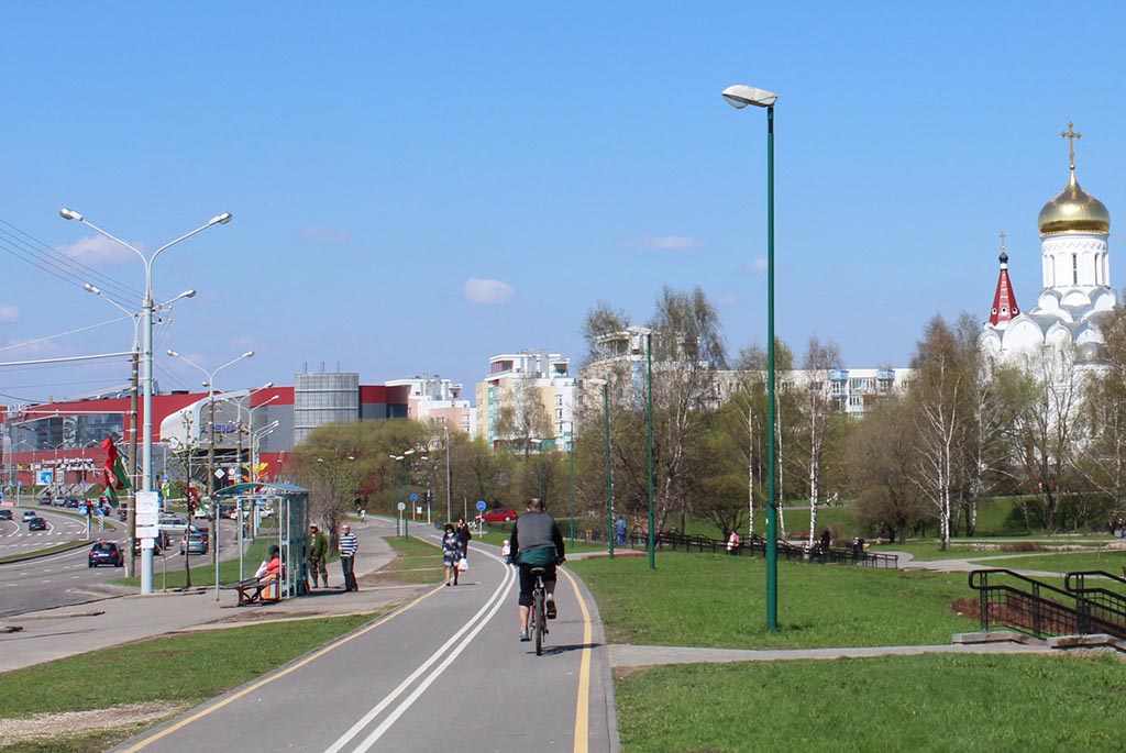 Велодорожки Минска