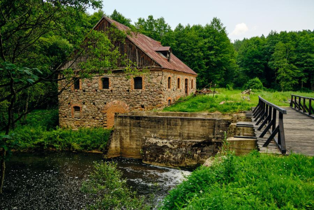 Водяная мельница в Староельне